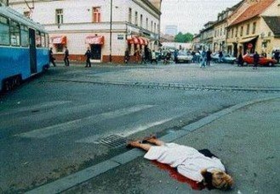 <b>OFFER:</b> Den 2. og 3. mai 1996 regnet serbiske klasebomber over Zagreb. Målet var å drepe flest mulig sivile. 