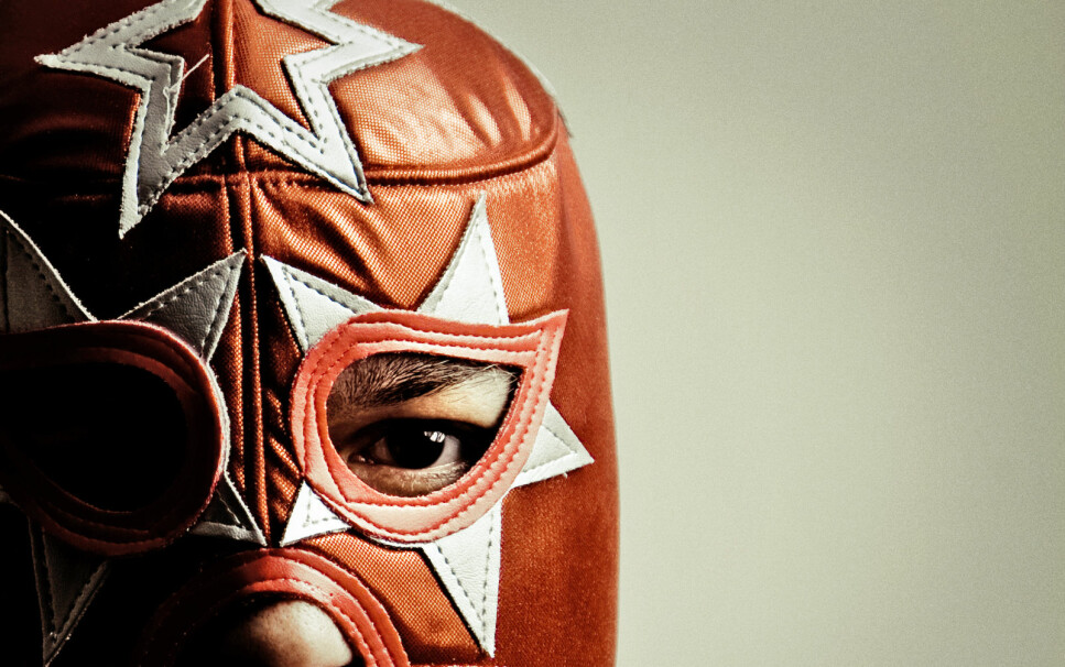 <b>MEKSIKANSK FRIBRYTER: </b>En meksikansk fribryter i karakteristisk maske (Illustrasjonsfoto).