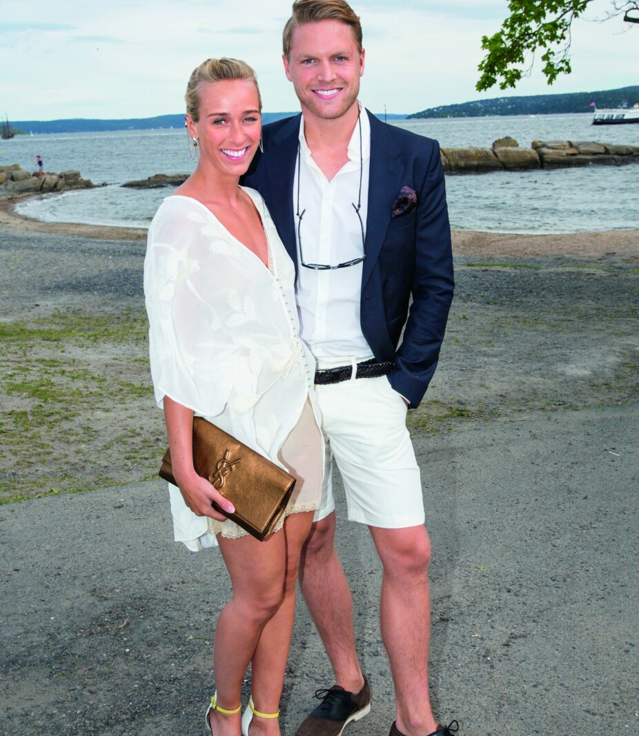 <b>GIFT:</b> Katarina Flatland og ektemannen Harald Dobloug.