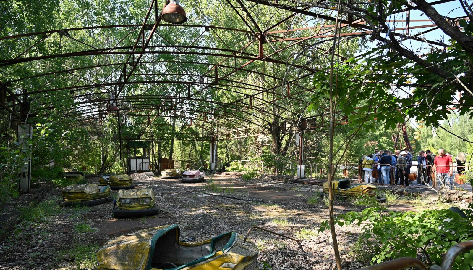 <b>TSJERNOBYL:</b> Byen nærmest Tsjernobil, Pripyat er blitt en turistmagnet.