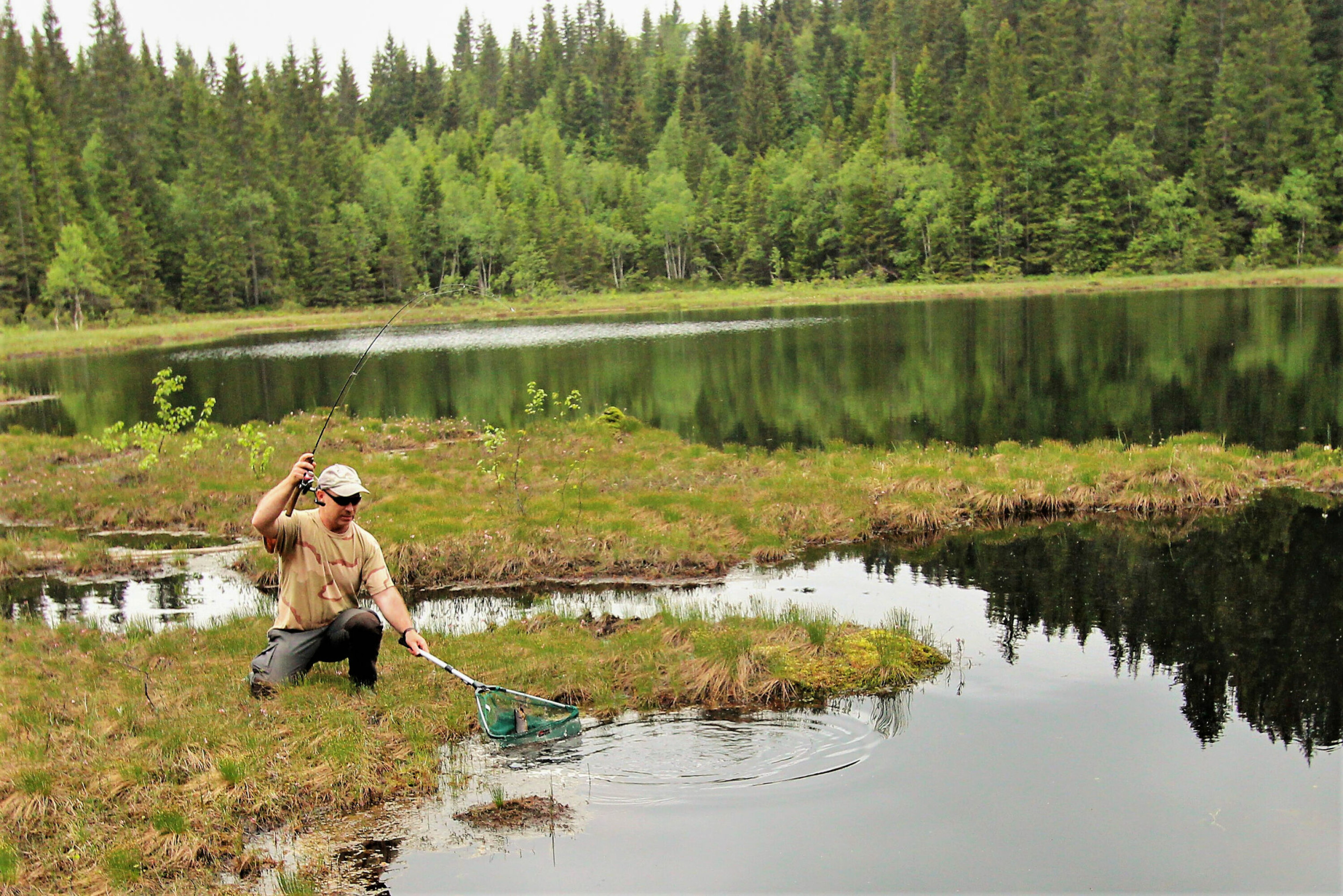 EFFEKTIVT: Ultralett nærkontaktfiske har vist seg å være veldig effektivt.
