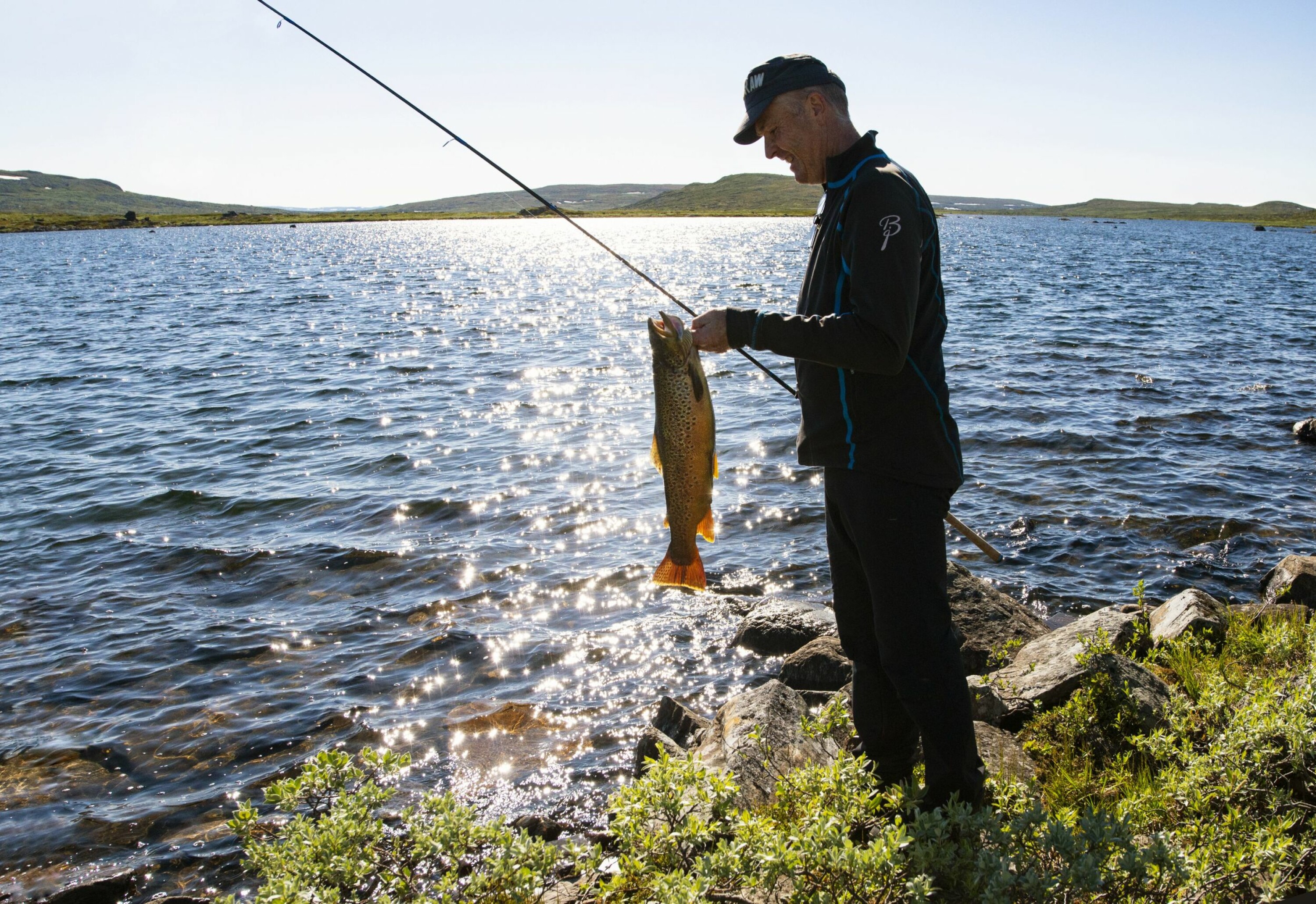 GOD KVALITET: Kvaliteten på Skjerja-ørreten har vært upåklagelig så lenge man kan minnes.