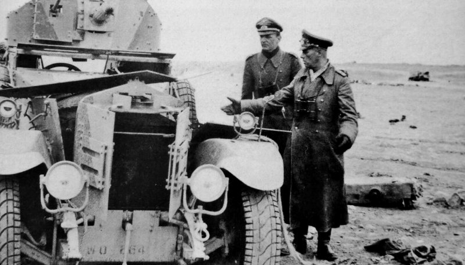 <b>PESSIMIST:</b> Tross suksess innså Rommel etter hvert at krigen var nødt til å tapes. Han uttrykte flere ganger en skepsis til den tyske krigsinnsatsen, og ønsket fredssamtaler med de allierte.