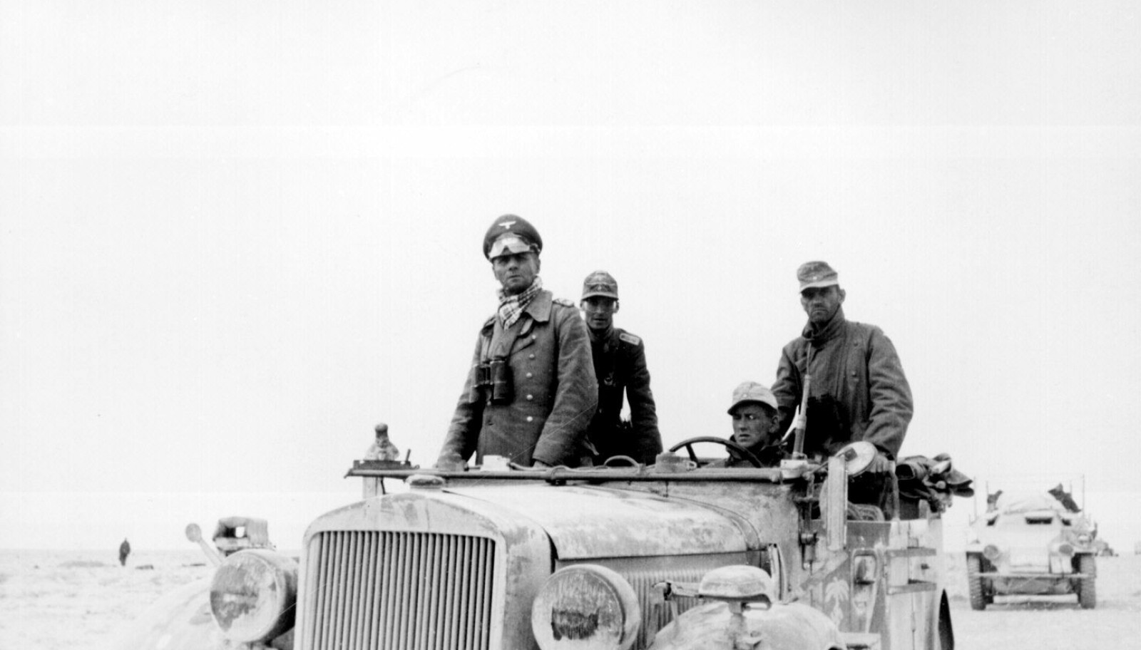 <b>IMPONERTE:</b> Mot tallmessig overlegne styrker, med langt bedre utstyr, utmerket Rommels ørkenkrigere seg i Afrika mellom 1941 og 1943.