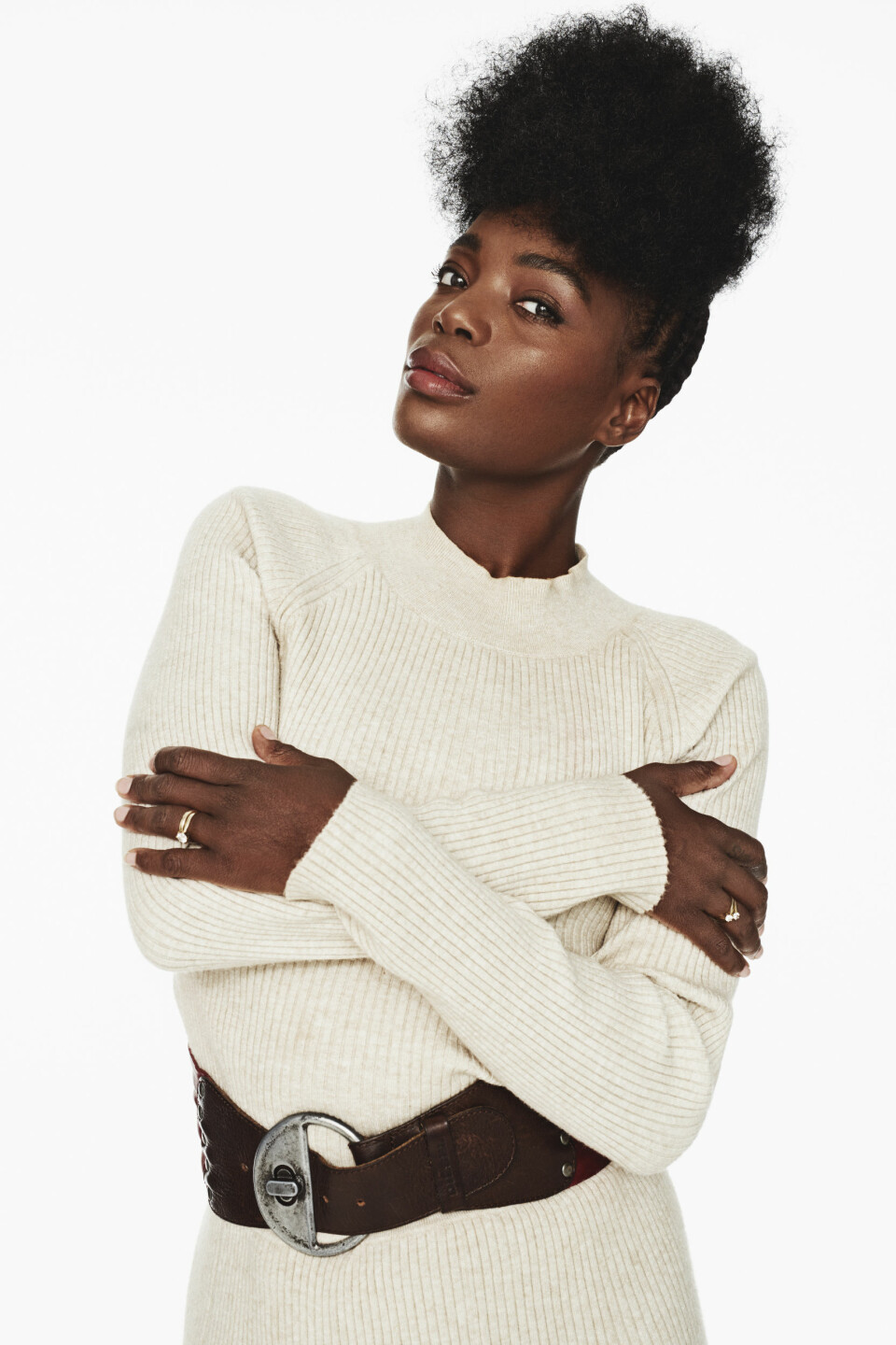 WHAT IS LOVE?: Det var Tinashe som fant på navnet til høstens forestilling. Nå er hun og Odda blitt partnere på jobben også.