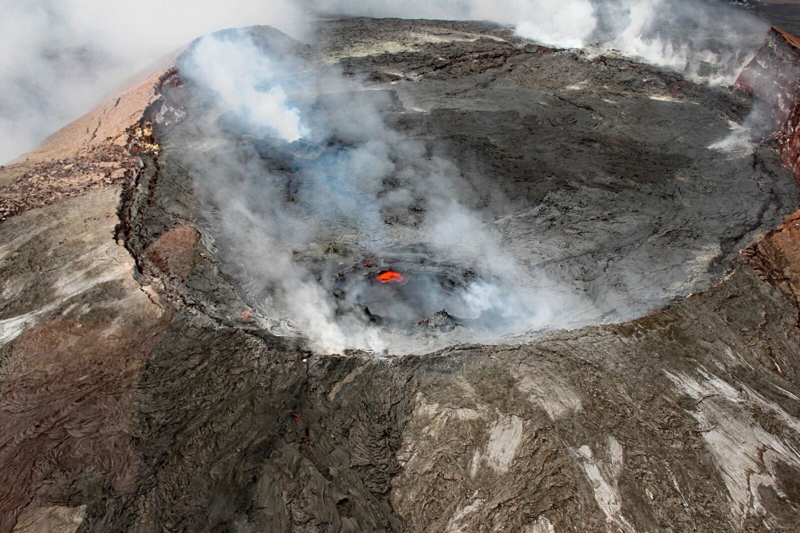 <b>VULKAN:</b> Kilauea-vulkanen på Hawaii har tatt mange live opp gjennom tidene.