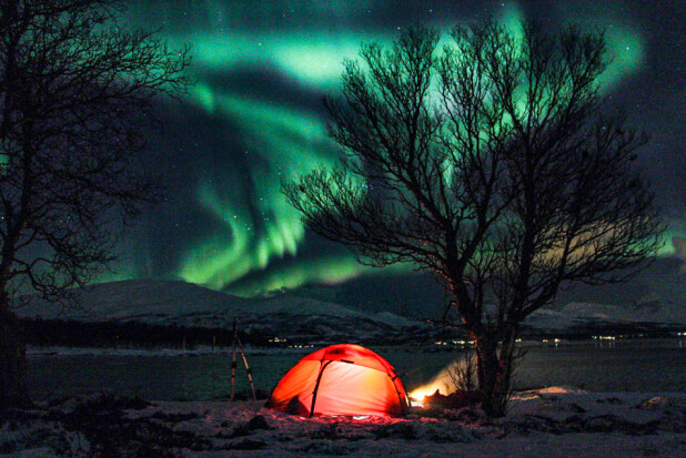 <b>NORDLYS:</b> Det er blitt mange fine vinternetter med nordlys som underholdning. <b>NORDLYS:</b> Det er blitt mange fine vinternetter med nordlys som underholdning.