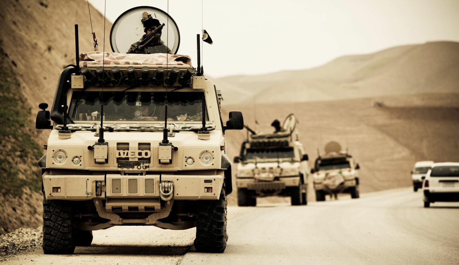 <b>ERFARINGER:</b> LAV 4 er utviklet på bakgrunn av erfaringene fra tjeneste i Afghanistan. 