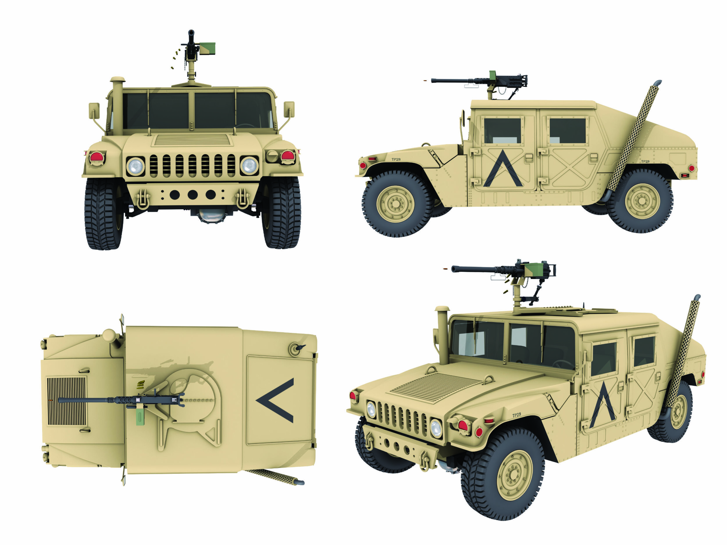 Under huden på Humvee