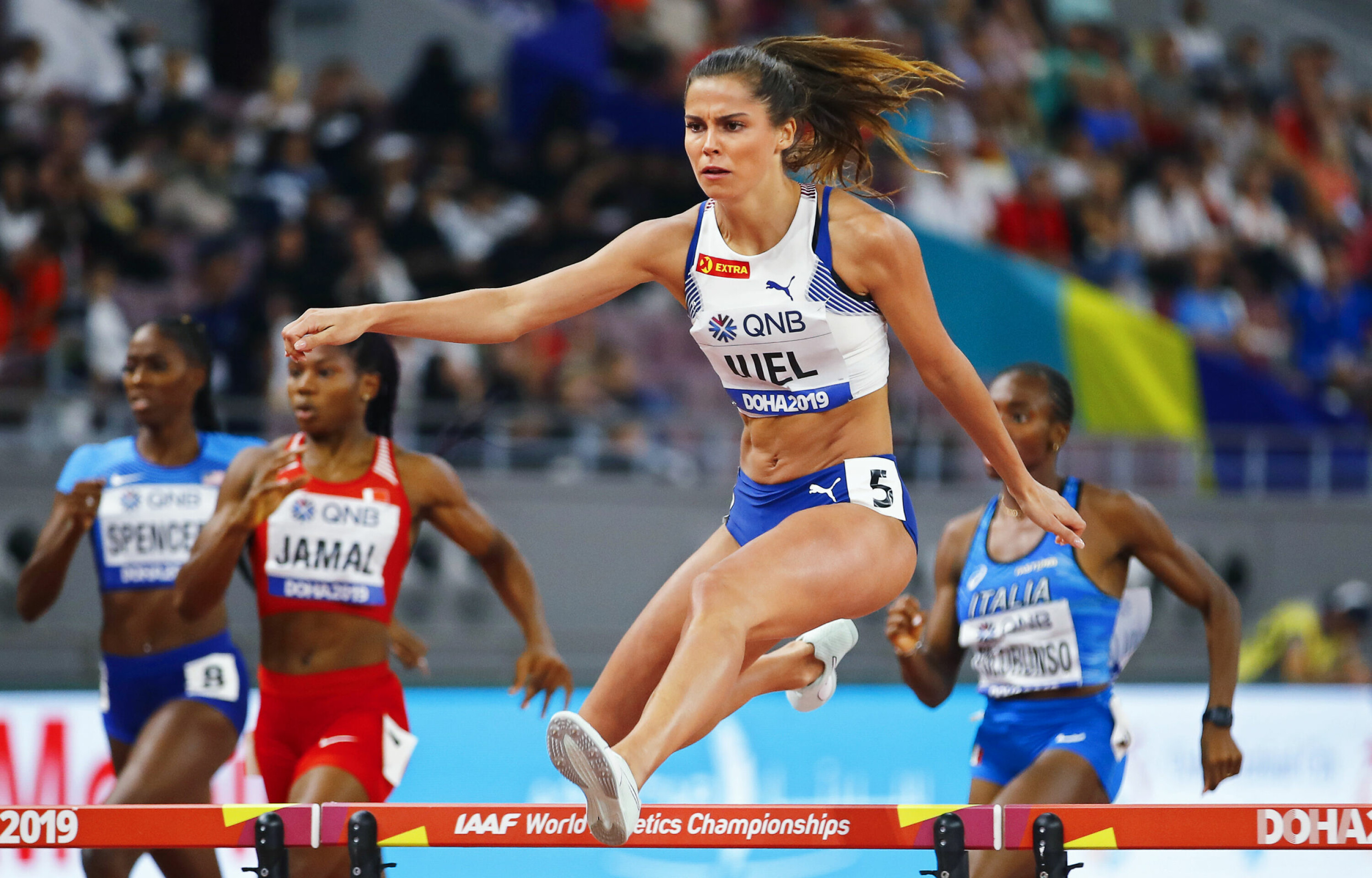 AMALIE IUEL: Den 25 år gamle jenta er en av Norges fremste friidrettsutøvere og nådde et foreløpig toppunkt i karrieren da hun kvalifiserte seg for semifinalen under årets VM i Doha. Amalie har hele 43 000 følgere på Instagram, der hun kjører en mer uskyldig linje enn mange av sine utenlandske medsøstre.