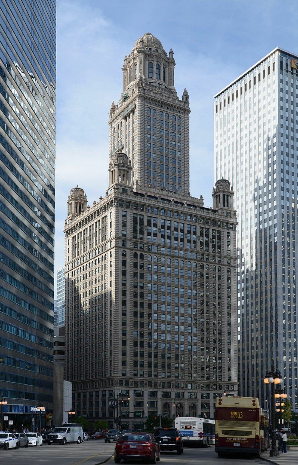 <b>LANDEMERKE:</b> «Bilheis-huset», 35 East Wacker Drive i Chicago, en av de siste skyskraperne i Beaux Arts-stilen som Giæver medvirket til.  