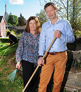 <b>GODT TEAM:</b> Nina og Morten føler endelig at livet har normalisert seg igjen. <b>GODT TEAM:</b> Nina og Morten føler endelig at livet har normalisert seg igjen.
