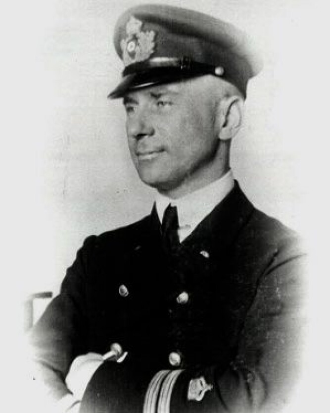 <b>ERFAREN:</b> Kapteinløytnant Ludwig Bockhalt var fartøysjefen på Zeppeliner L23.