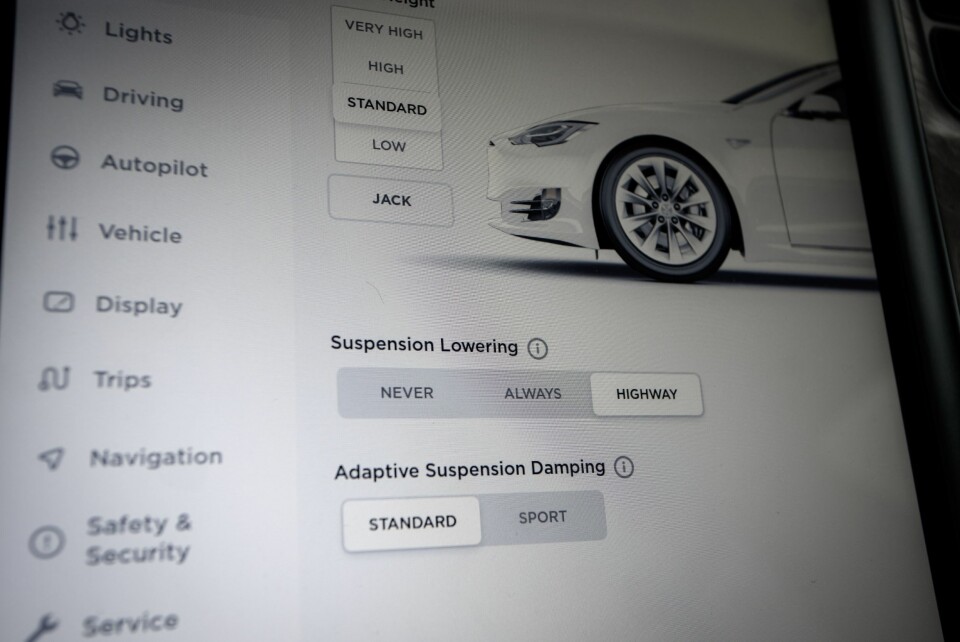 NYTT: Adaptiv demping er nå standardutstyr. Og valget mellom standard og sport gir merkbare utslag i oppførsel.