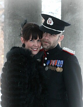 MINNERIK DAG: Caroline og Stig fra bryllupet i 2010 MINNERIK DAG: Caroline og Stig fra bryllupet i 2010