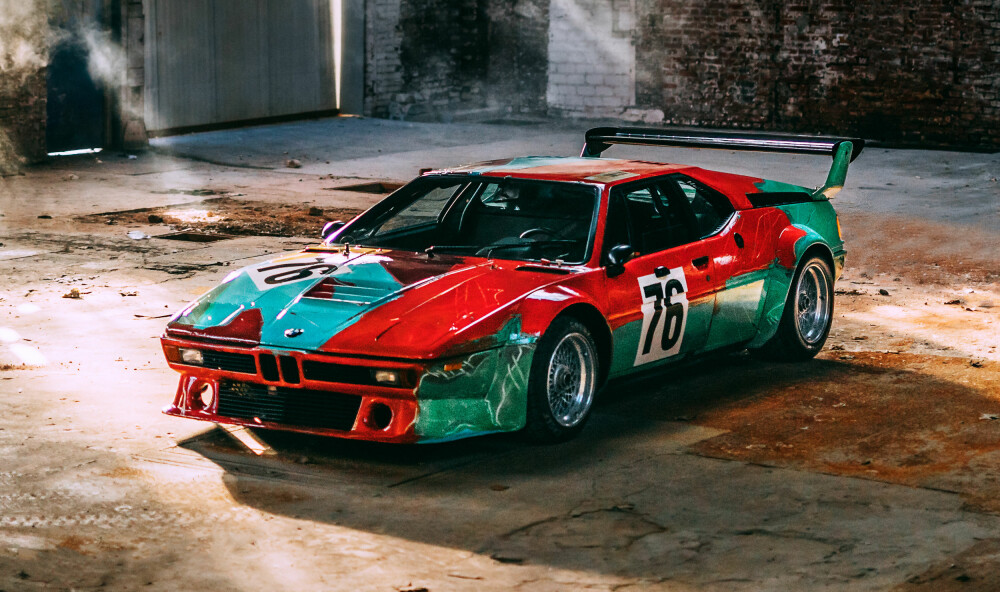 <b>1979 WARHOL:</b> M1-bilen kjørte ett billøp, 24-timersløpet i Le Mans i 1979. 