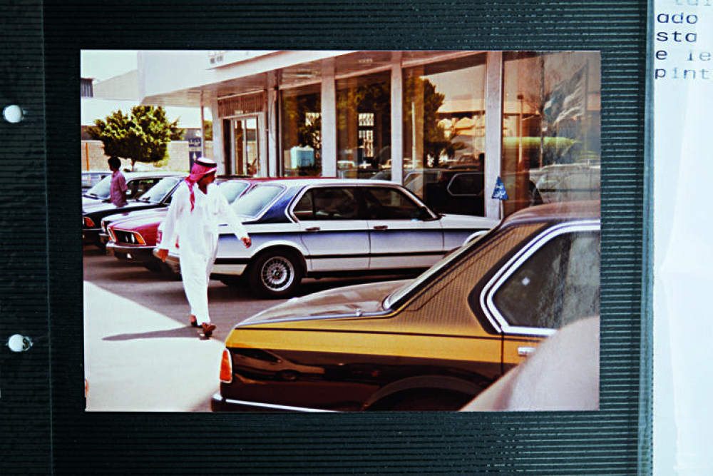 <b>I JEDDAH:</b> Arabere elsket dekoren på BMW 5- og 7-serie. «I starten ble lakken solskadet. UV-bestandig klarlakk reddet den.»