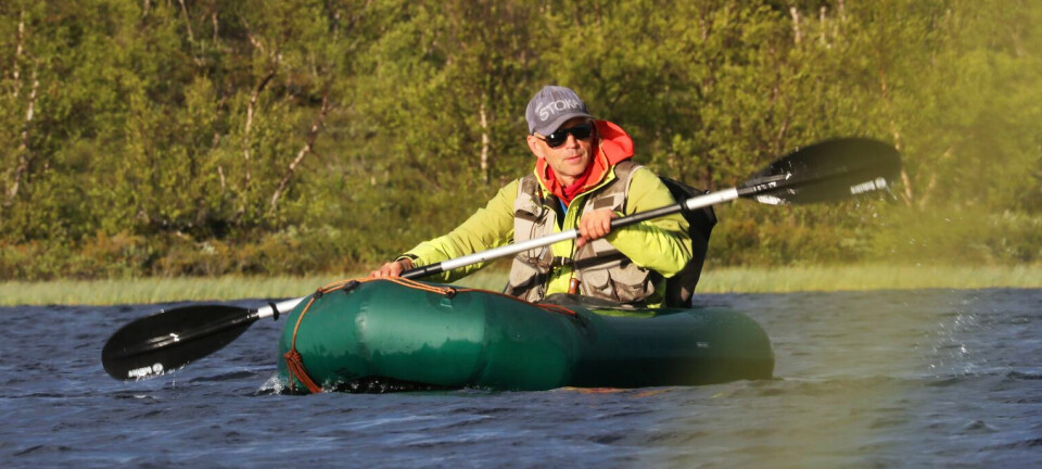 Ørretfiske fra gummibåt: En optimal løsning