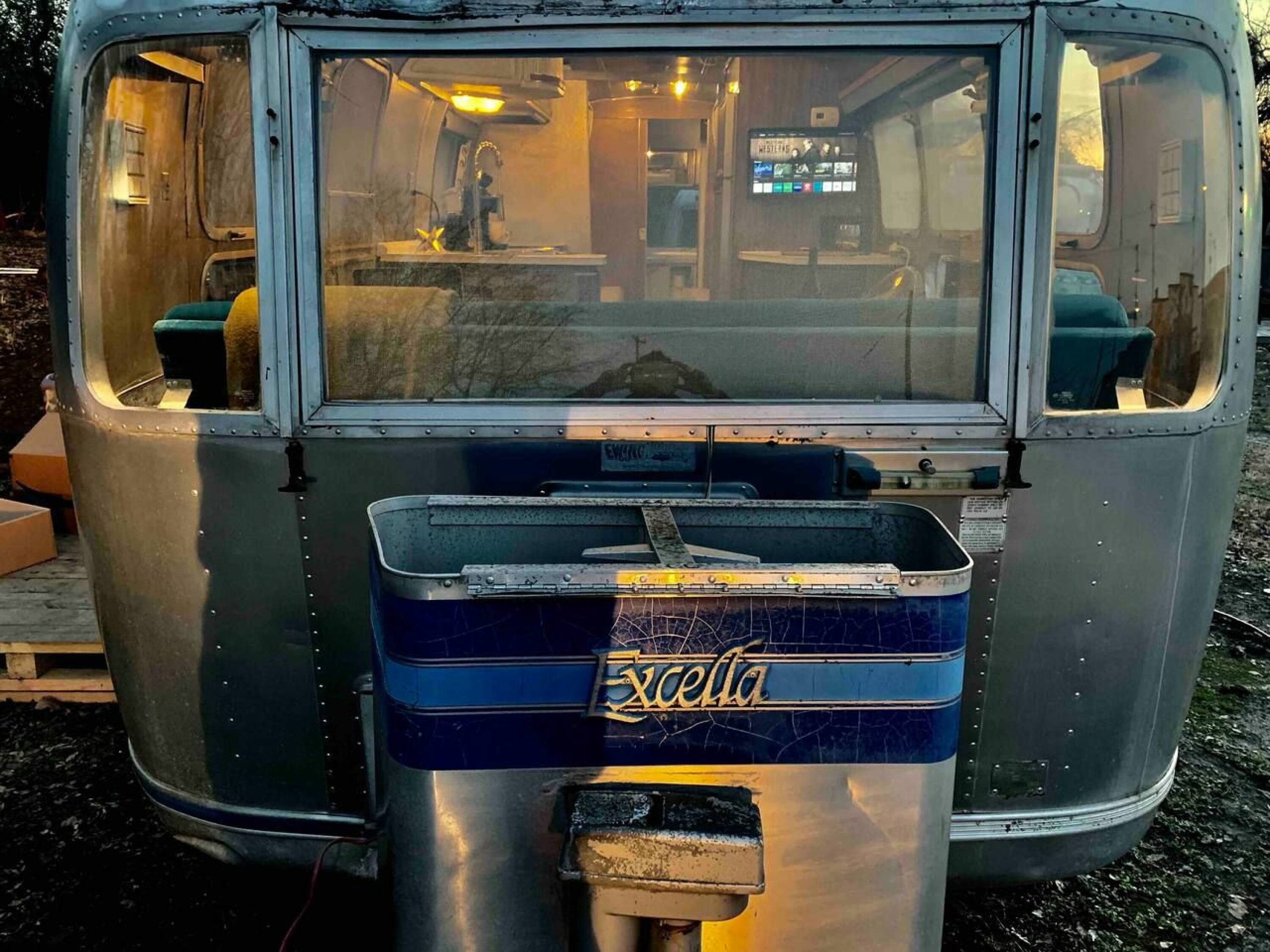 CAMPINGVOGN BLIR MOTELLROM: Et av de mest populære overnattingstilbudene i Memphis, Tennessee er seks veteran-campingvogner som er bygd om til motellrom.