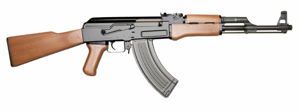 <b>VÅPENSUKSESS:</b> Mikhail Kalashnikovs våpenoppfinnelse, AK-47, er det mest brukte håndvåpenet på verdensbasis.