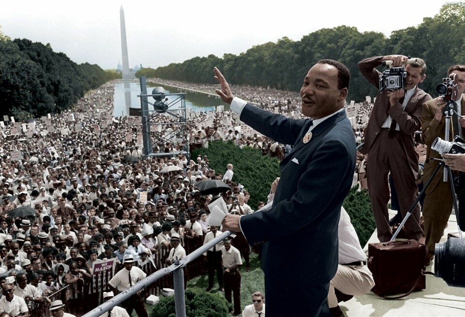 DRØMMEN: Martin Luther King Jr. hadde en drøm i 1963. Nå forsøker noen å gjøre den til et mareritt.