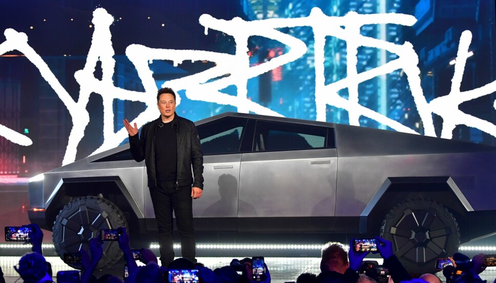 <b>CYBERTRUCK: </b>Med skuddsikre vindu, et karosseri som tåler mye og et spesielt utseende, har Elon Musk laget noe verden ikke har sett tidligere.