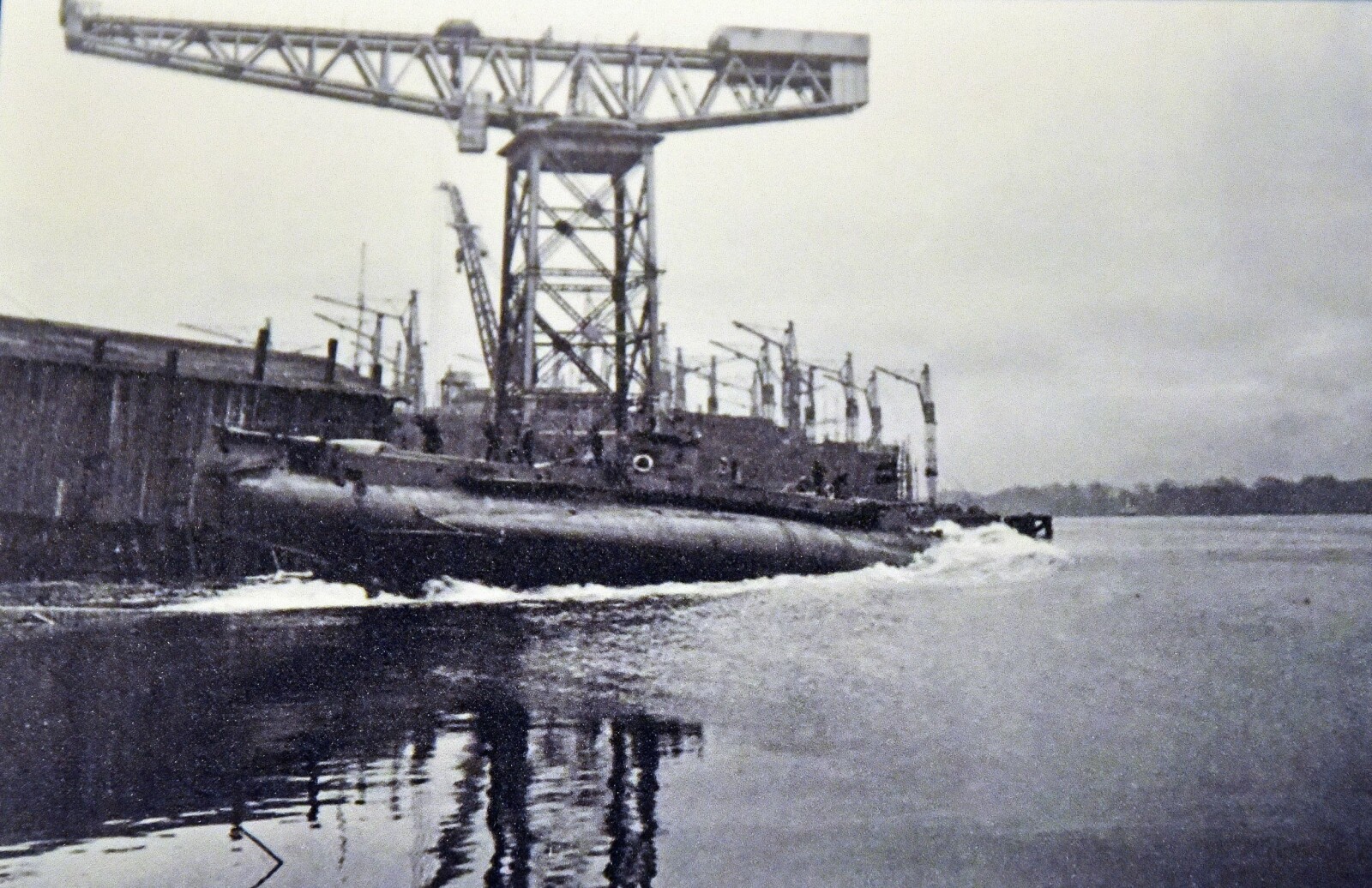 <b>SJØSATT:</b> E50 ble bygd og sjøsatt ved verftet John Brown &amp; Co. i Glasgow den 14. november 1916. 