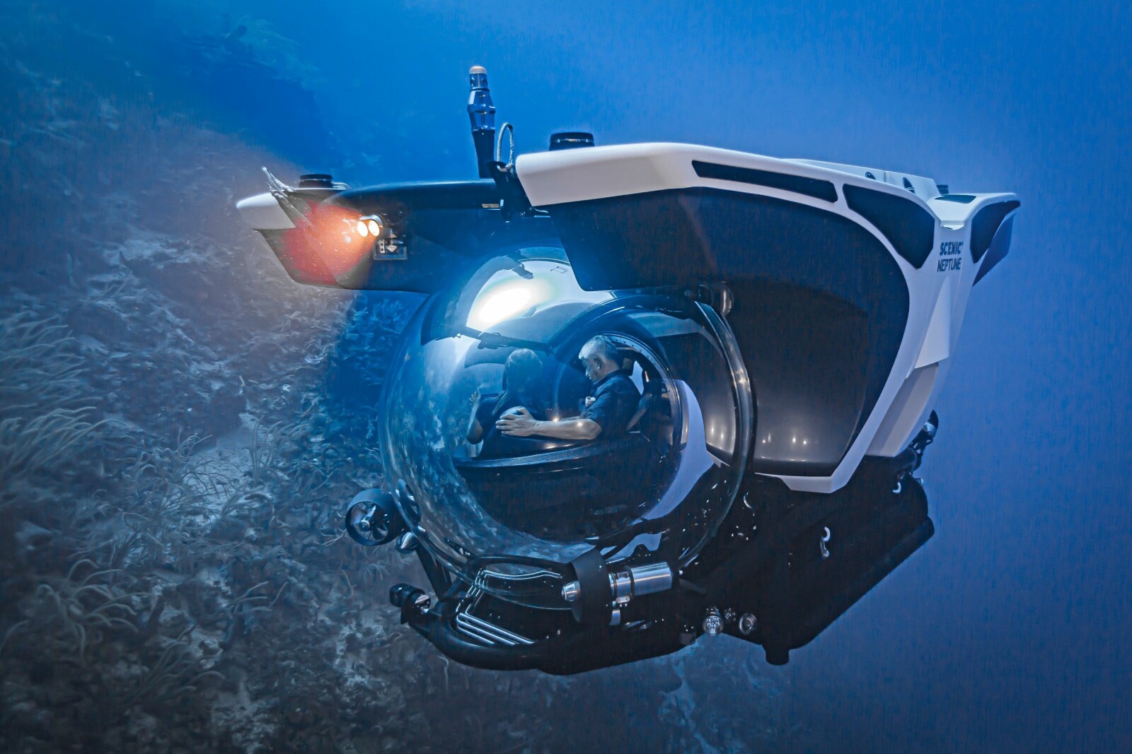 <b>TIL DYPET:</b> Scenic Neptun kan ta passasjeren ned til 300 meters dyp. 