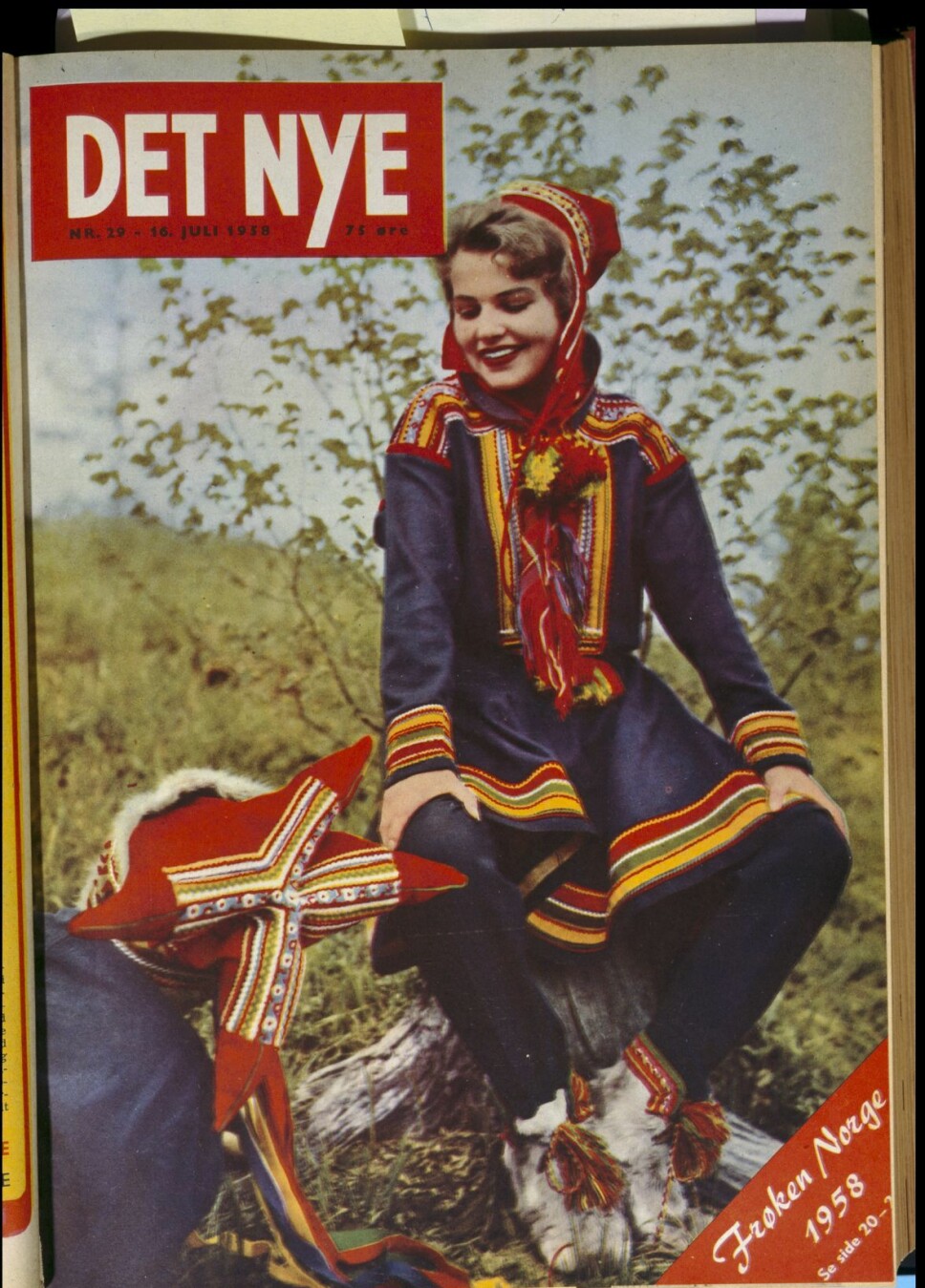 SAMISK KULTUR: Det Nye var tidlig ute med å vise frem også den samiske kulturen i magasinet - faktisk allerede i 1957.