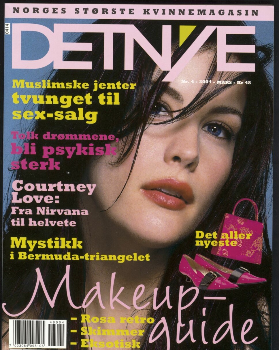 2004: Liv Tyler på forsiden av Det Nye i 2004.