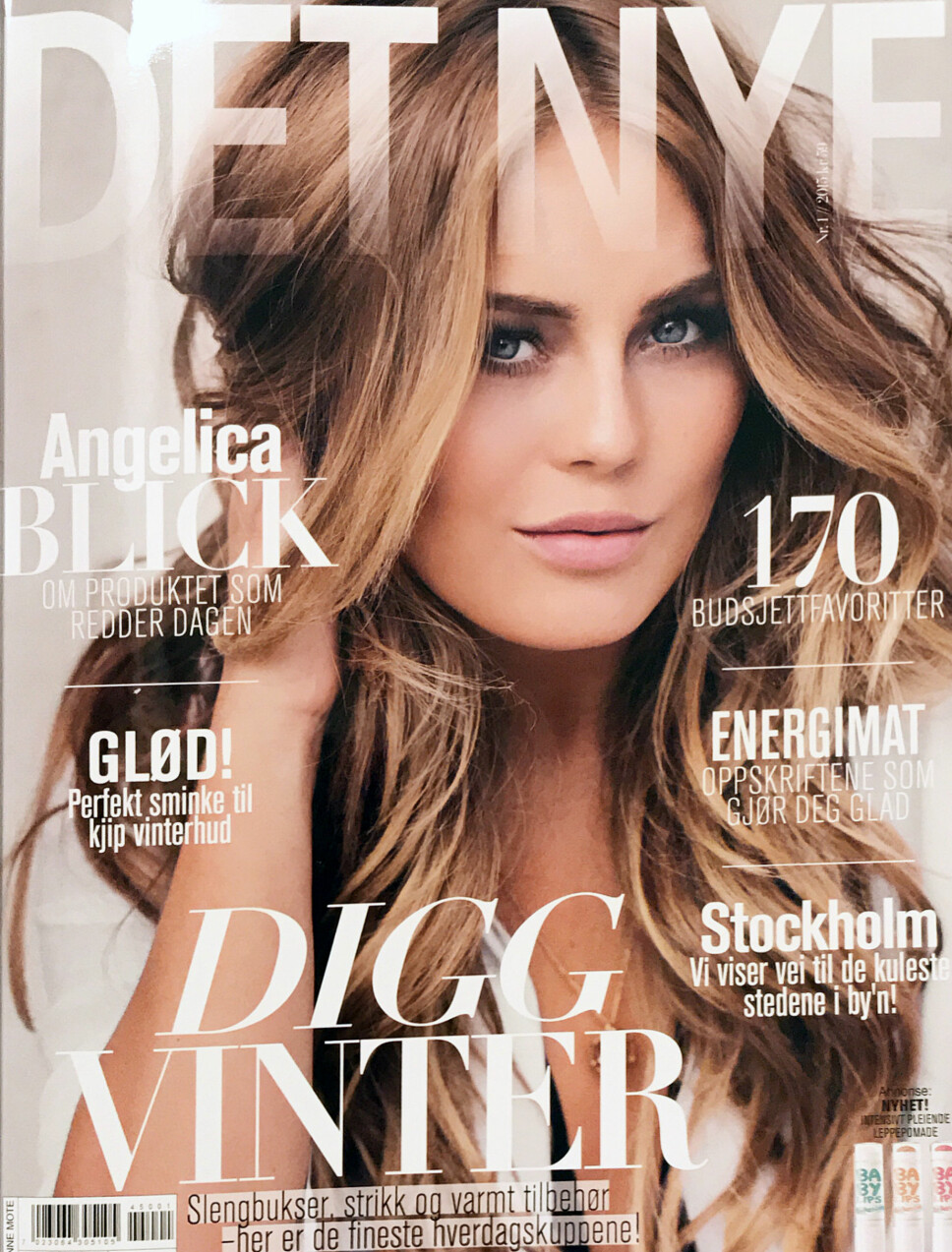 2015: Den svenske bloggeren og influenseren Angelica Blick på forsiden av Det Nye.