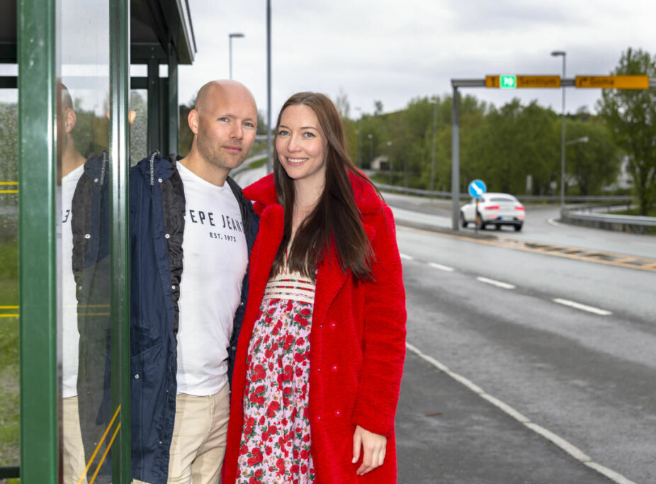 ROMANTIKK: Det tok lang tid før Kenneth og Trine endelig turte å snakke til hverandre. Da de endelig kom i prat, føltes det som de hadde kjent hverandre bestandig.