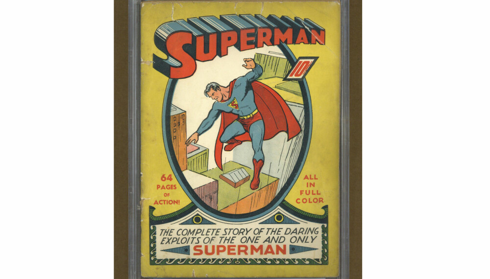 <b>RØVERKJØP:</b> For en god million får du et 64-siders sommernummer av Supermann.