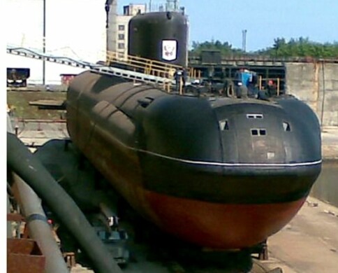 FRYKTVÅPEN: Ubåten Sarov skal kunne frakte inntil seks «dommedagstorpedoer».