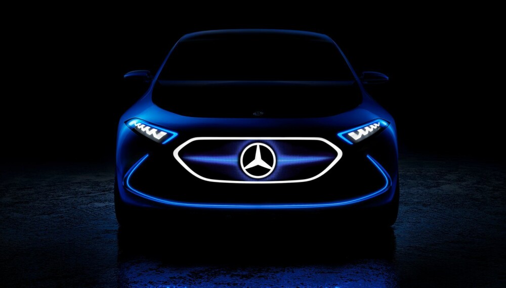 <b>ELBIL: </b>Mercedes satser stort på elbil. EQC blir selskapets andre helelektriske bil.