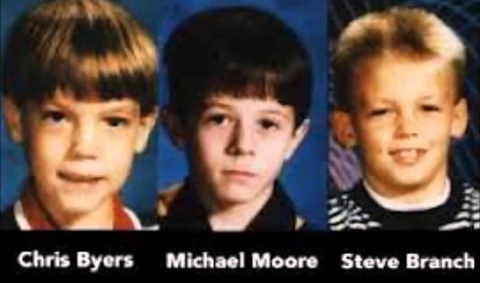 <b>DREPT:</b> James Michael Moore (f.v.), Steve Edward Branch og Christopher Mark Byers.