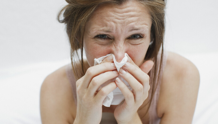 LANGVARIG FORKJØLELSE: Høst og vinter er høysesong for forkjølelse, og sykdommen kan ofte vedvare.