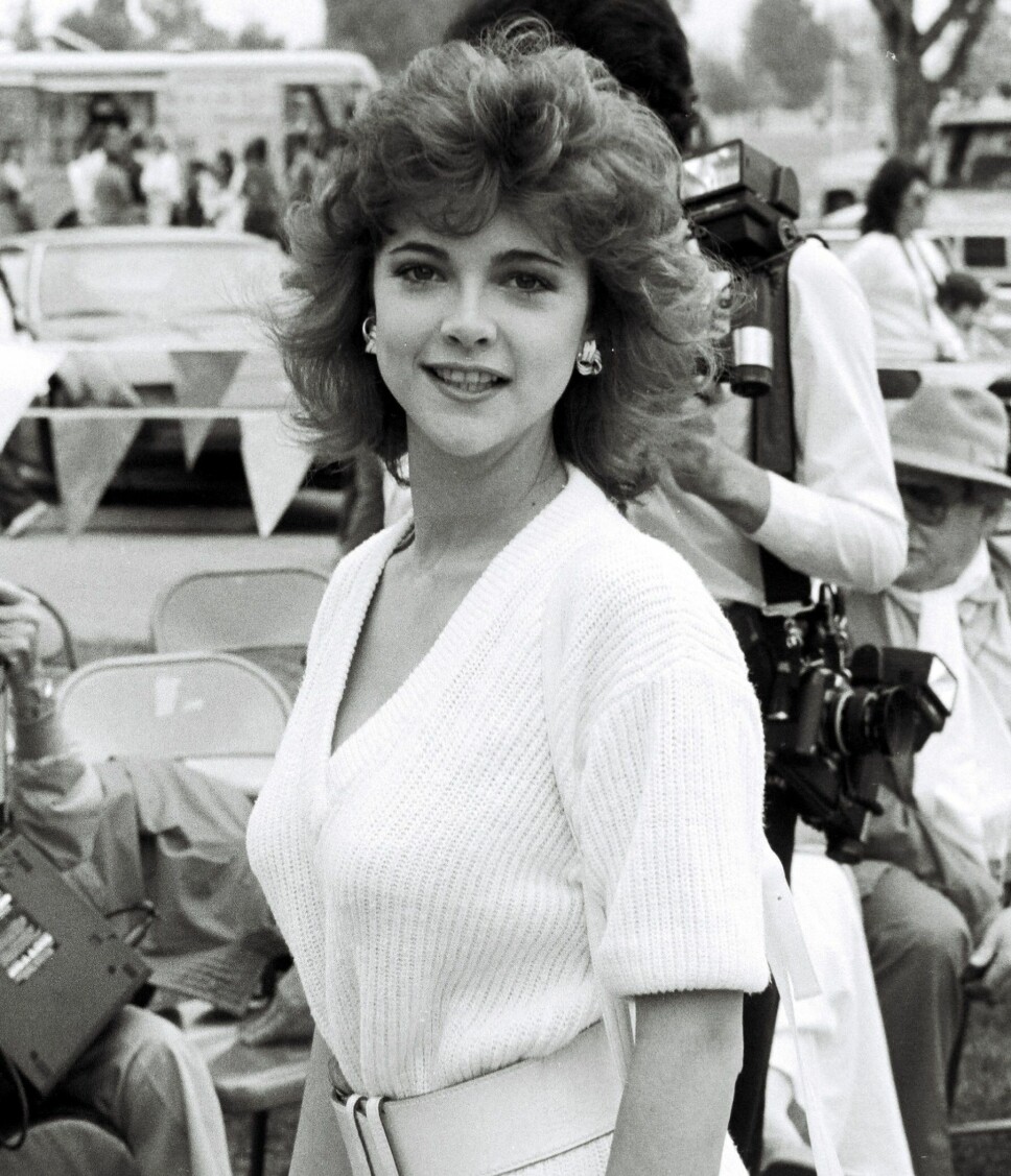 ERSTATTEREN: Emma Samms (på bildet) erstattet Pamela Sue Martin i «Dynastiet» i 1985.