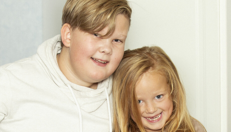 SØSKENKJÆRLIGHET: Sander og Lillabelle vokser opp som vanlige søsken, selv om de ikke har samme far. SØSKENKJÆRLIGHET: Sander og Lillabelle vokser opp som vanlige søsken, selv om de ikke har samme far.