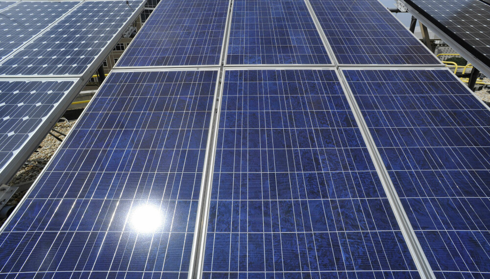 VOKSER RASKT: Solenergi-produksjonen vokser raskt takket være teknologiske fremskritt og økt utbygging.