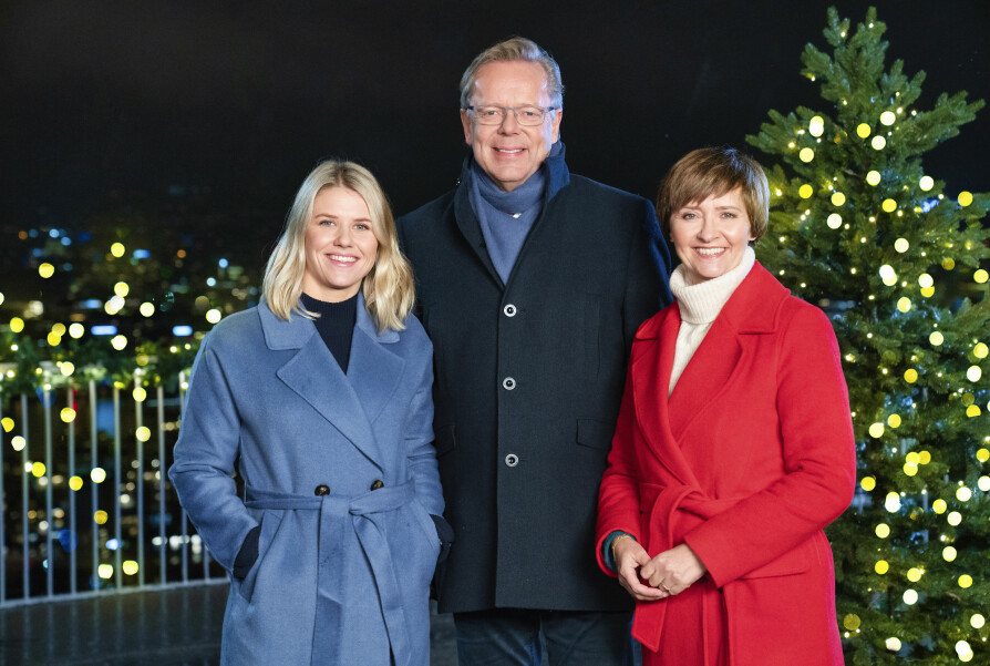 VIKTIG INNSATS: Sammen med Arill Riise og Solveig Barstad ledet Tiril "Juleaksjonen 2019" på TV 2 til inntekt for SOS-barnebyer.