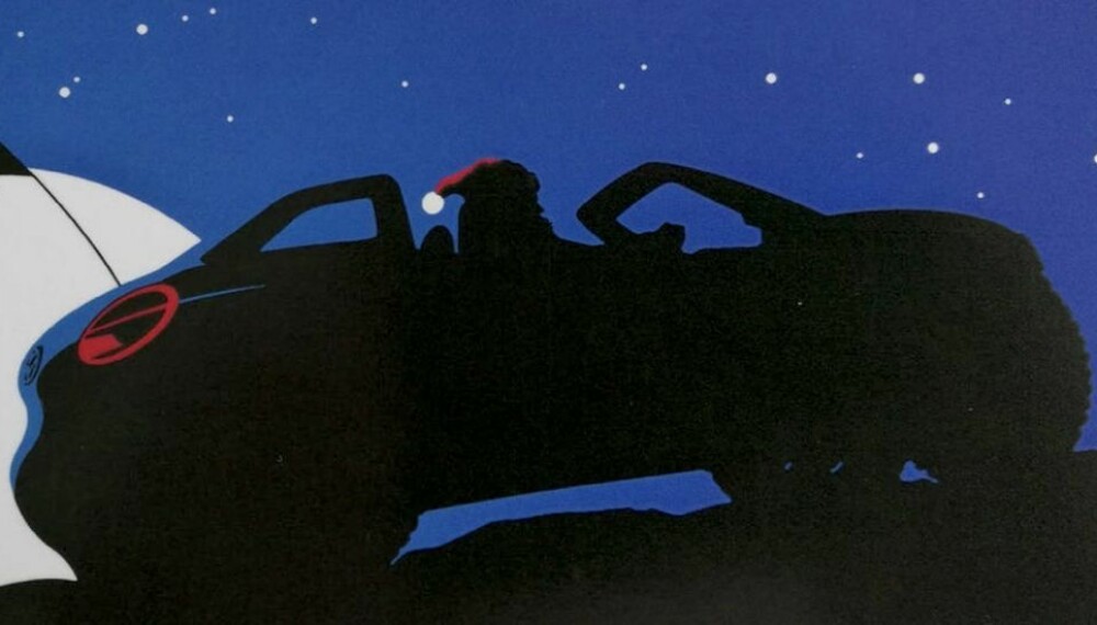 <b>ID. BUGGY:</b> På fjorårets julekort viste Volkswagen frem det som senere viste seg å være ID. Buggy.