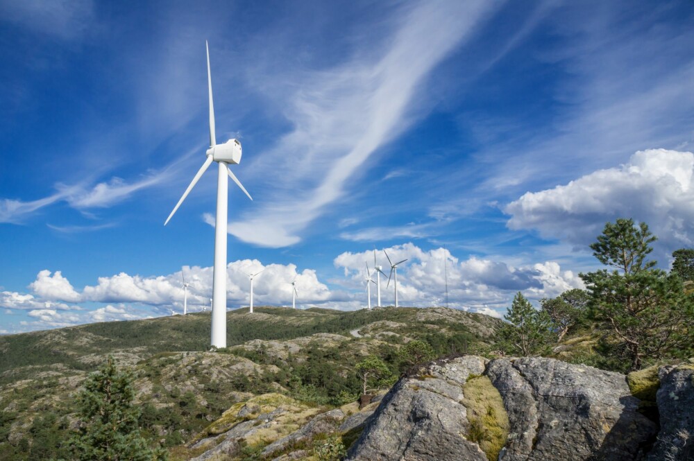 <b>VINDKRAFT:</b> I løpet av de neste tiårene vil utnytting av sol- og vindenergi øke mye, mener Borgstrøm. (Foto: Shutterstock)