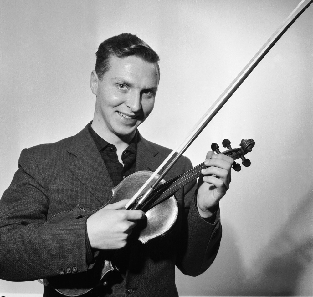 <b>JUBILEUM 1:</b> I januar 1959 hadde den da 22 år gamle Arve Tellefsen sin debutkonsert i Universitetets aula i Oslo. 60 år har gått, og fiolinisten holder fortsatt koken. 