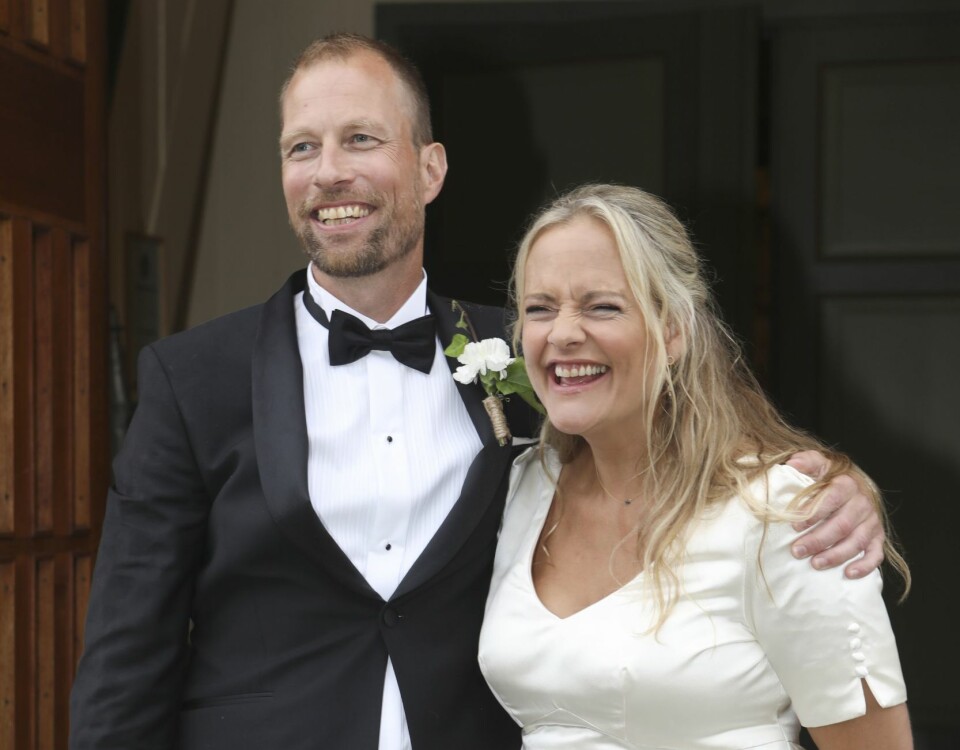 MEGABRYLLUP: Da Henriette Steenstrup og Rune Assmann giftet seg, ble det virkelig ikke spart på konfekten. Tre dager til ende varte festen.