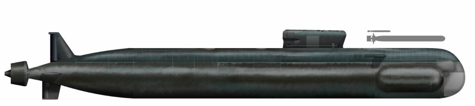 FRYKTET NYVINNING: Ubåten Khabarovsk bygges i største hemmelighet på Sevmash-verftet like over russergrensen i nord. Ved verftet trodde flere vestlige etterretningsorganisasjoner at de hadde en spion som ble betalt med hjelp av Frode Berg.