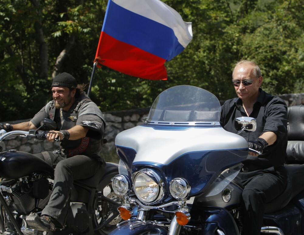 <b>BIKER:</b> Harley-Davidson har vært selve symbolet på den klassiske bikeren. Putin er en av entusiastene.