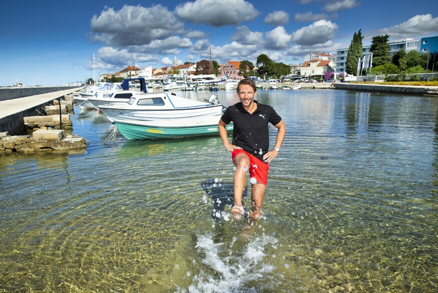 FRISK OG RASK: I dag er Vidar Riseth bosatt på Bygdøy sammen med kona Wenche og deres to døtre. Til daglig jobber han som sponsorsjef i Rema 1000 – og han legger ikke skjul på at han har fått drømmejobben.