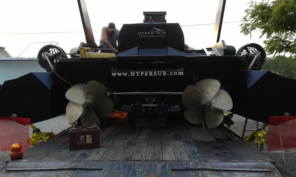 BREDDE: Den råeste versjonen skal kunne dukke ned til 366 meter og ha en overflatetoppfart på 31 knop.