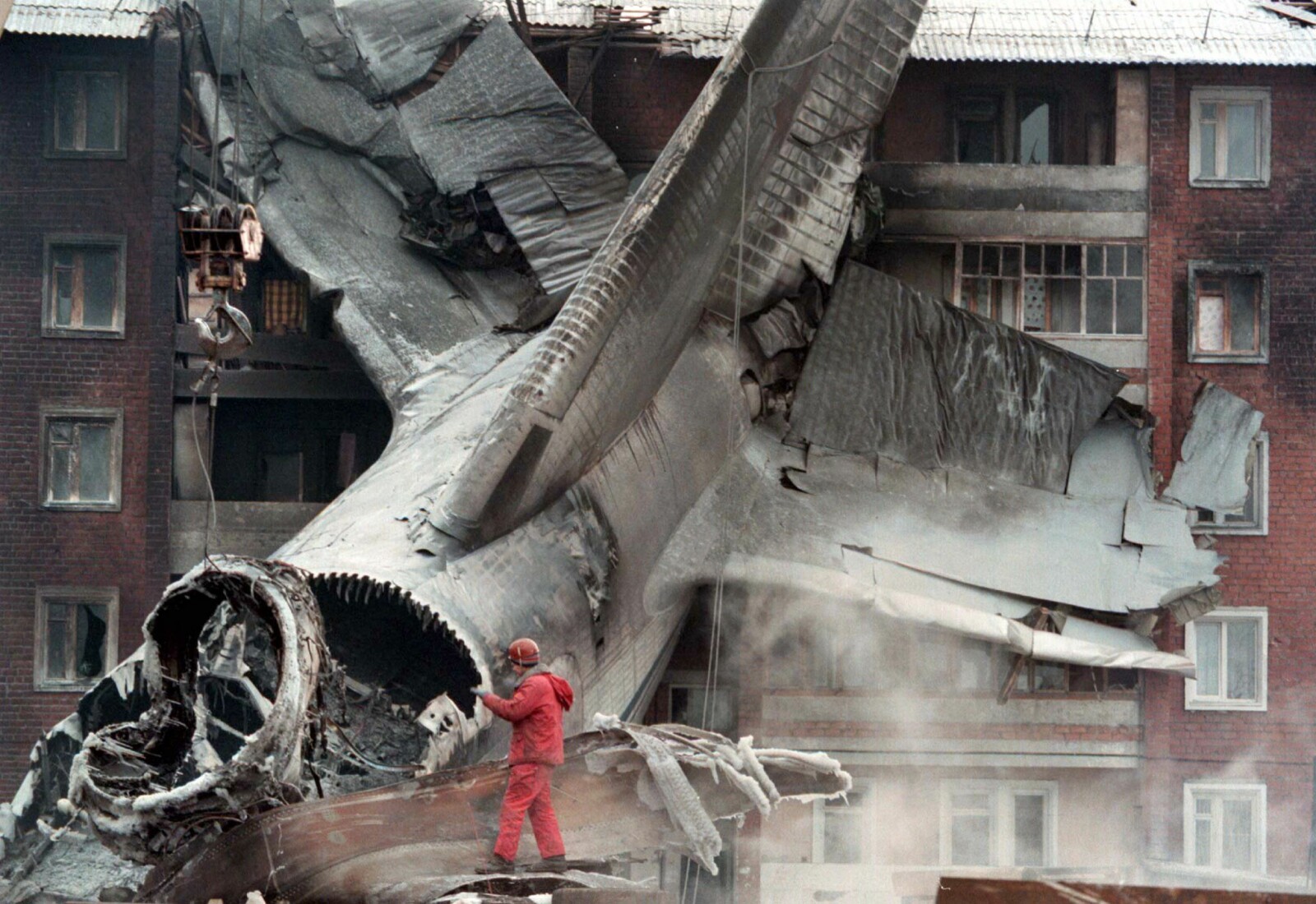 <b>DÅRLIG STATISTIKK:</b> Ulykkestallene forverret seg de første årene etter Sovjet­unionens fall. I 1997 omkom 68 personer da et Antonov transpor­tfly kolliderte med en boligblokk i Irkutsk.